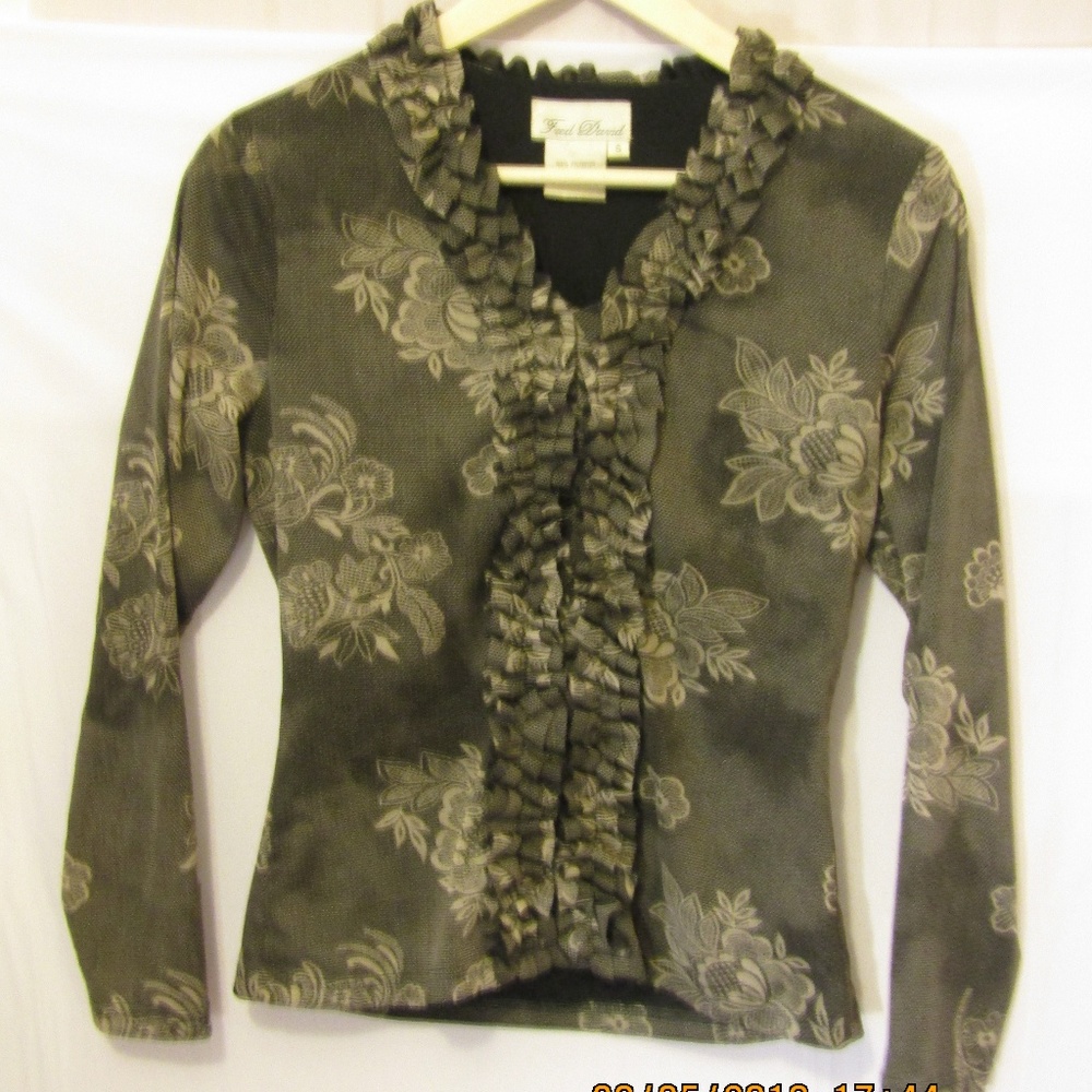 Fred David Women's Dress Shirt, size Small